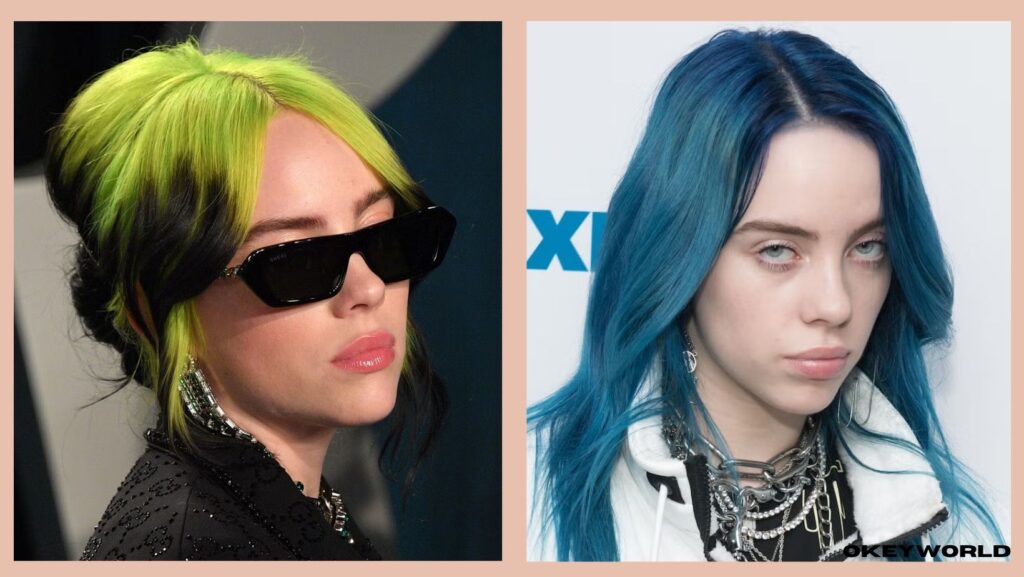 Billie Eilish best hairstyles of all time photos - Okeyworld