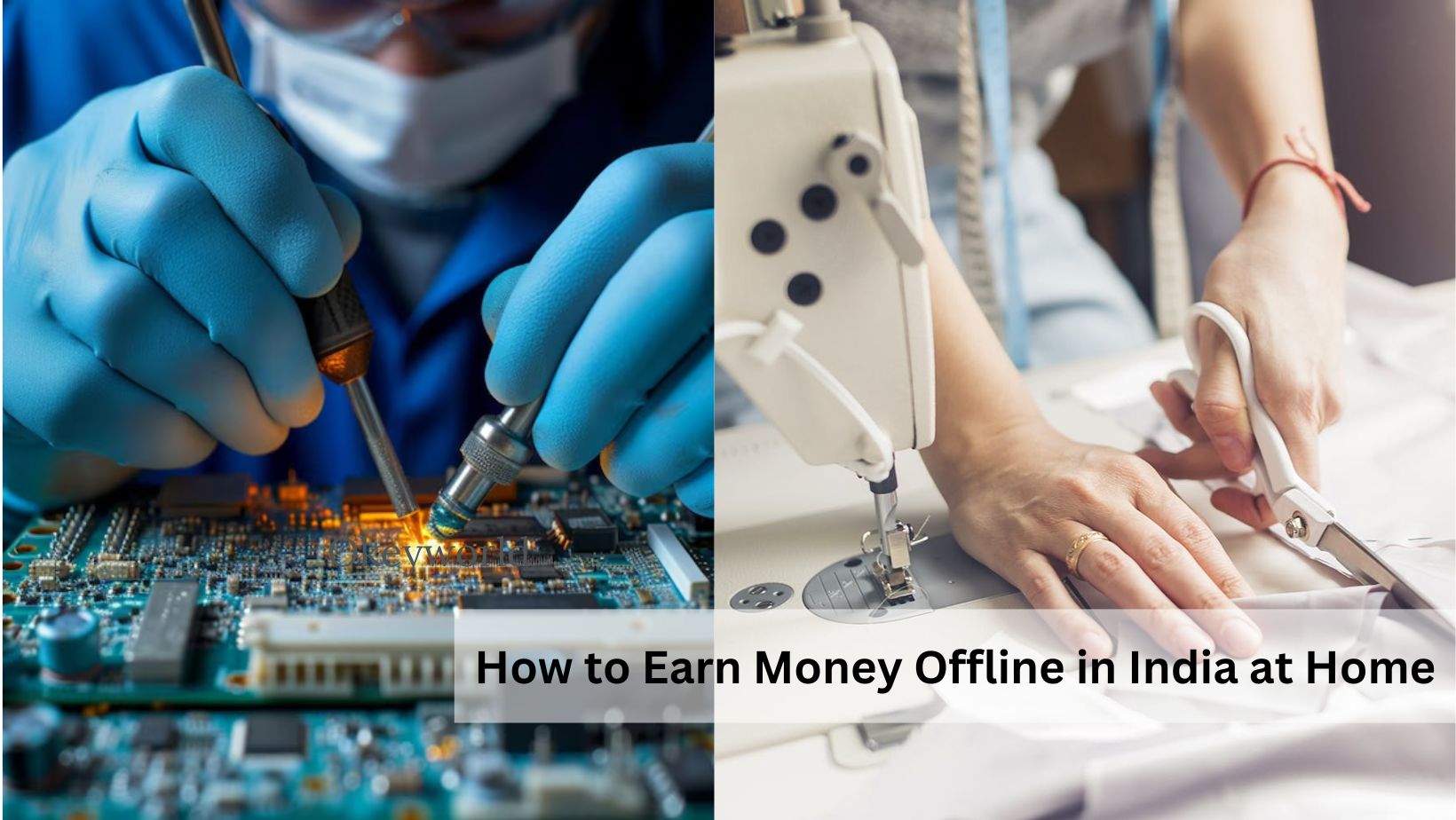 How to Earn Money Offline in India at Home - Okeyworld